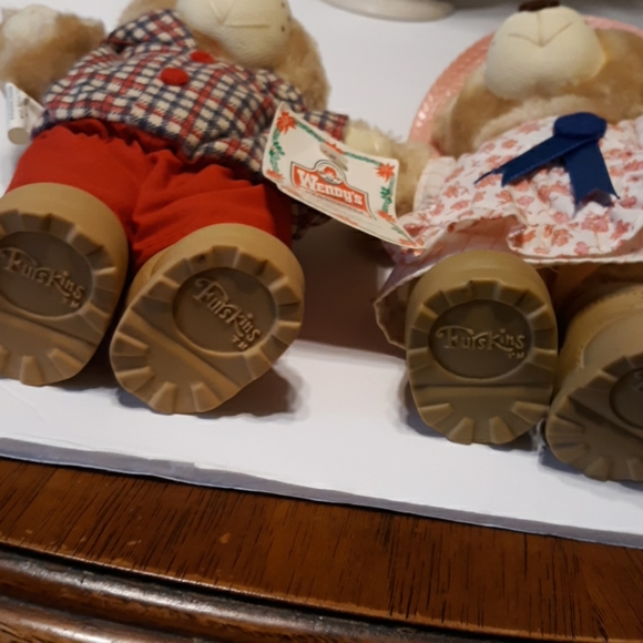 Wendy's 1986 vintage Furskins 8" bears - Picture 2 of 6